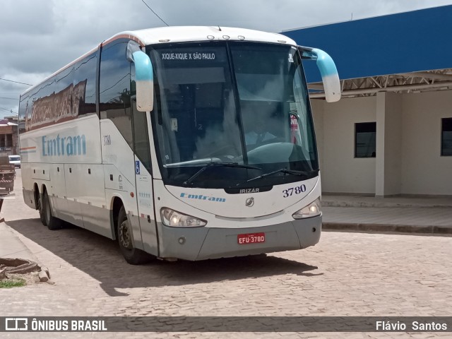 Emtram 3780 na cidade de Barra da Estiva, Bahia, Brasil, por Flávio  Santos. Número da foto: #9946346.