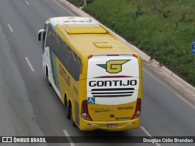 Empresa Gontijo de Transportes 18485 na cidade de Belo Horizonte, Minas Gerais, Brasil, por Douglas Célio Brandao. Número da foto: #9945722.