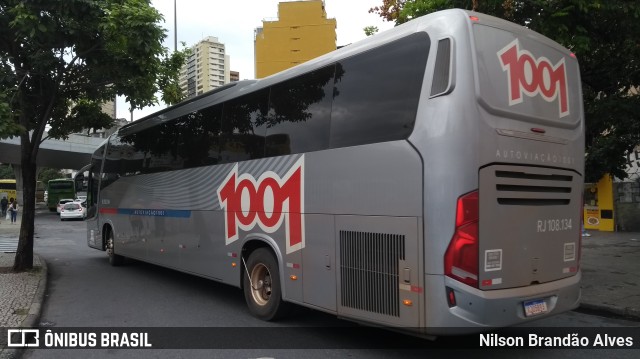 Auto Viação 1001 RJ 108.134 na cidade de Belo Horizonte, Minas Gerais, Brasil, por Nilson Brandão Alves. Número da foto: #9945860.