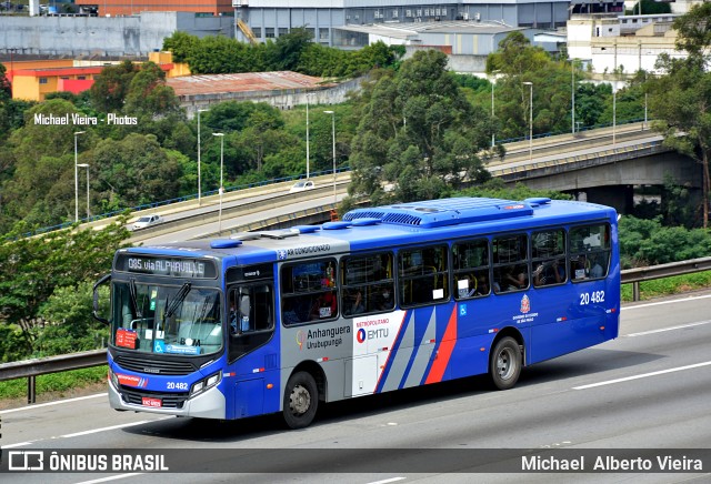 Auto Viação Urubupungá 20.482 na cidade de Barueri, São Paulo, Brasil, por Michael  Alberto Vieira. ID da foto: 9945670.