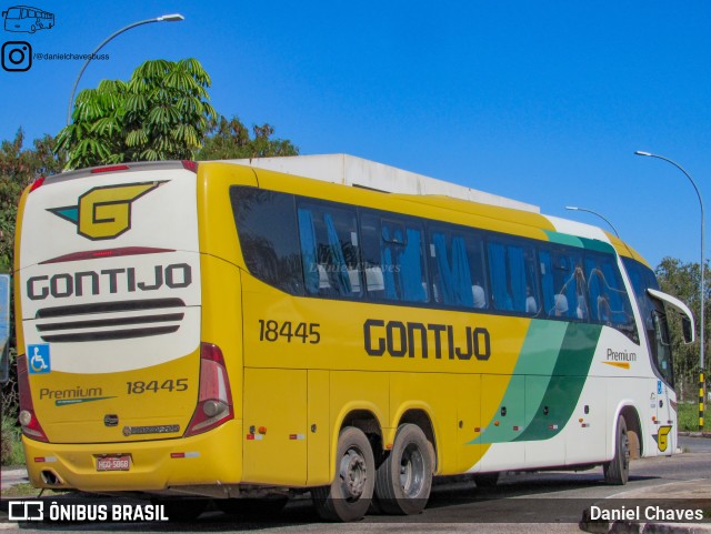 Empresa Gontijo de Transportes 18445 na cidade de Brasília, Distrito Federal, Brasil, por Daniel Chaves. Número da foto: #9946433.