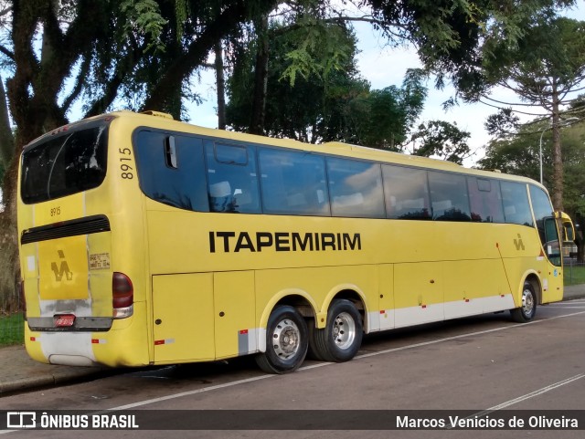 Viação Itapemirim 8915 na cidade de Curitiba, Paraná, Brasil, por Marcos Venicios de Oliveira. Número da foto: #9947057.