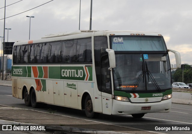 Empresa Gontijo de Transportes 21055 na cidade de São Paulo, São Paulo, Brasil, por George Miranda. Número da foto: #9949098.