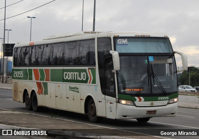 Empresa Gontijo de Transportes 21055 na cidade de São Paulo, São Paulo, Brasil, por George Miranda. ID da foto: 9949098.