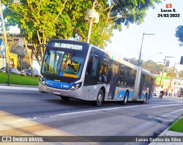 Viação Grajaú S.A. 6 1800 na cidade de São Paulo, São Paulo, Brasil, por Lucas Santos da Silva. Número da foto: #9949166.