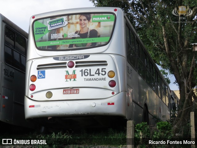Viação Tamandaré 16L45 na cidade de Almirante Tamandaré, Paraná, Brasil, por Ricardo Fontes Moro. Número da foto: #9948794.