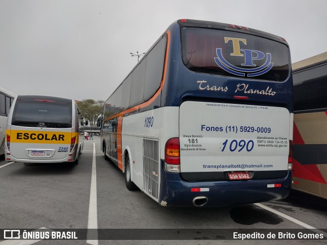 TransPlanalto 1090 na cidade de Aparecida, São Paulo, Brasil, por Espedito de Brito Gomes. ID da foto: 9950354.