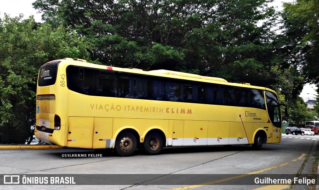 Viação Itapemirim 8845 na cidade de São Paulo, São Paulo, Brasil, por Guilherme Felipe. ID da foto: 9948373.