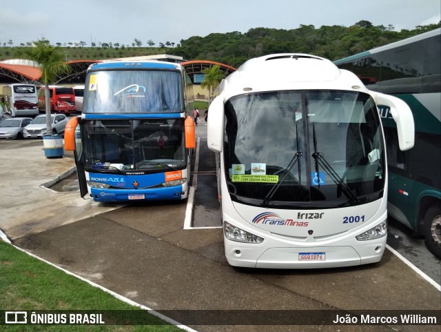 Auto Viação TransMinas 2001 na cidade de Aparecida, São Paulo, Brasil, por João Marcos William. Número da foto: #9949653.
