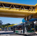 Via Sudeste Transportes S.A. 5 1444 na cidade de São Paulo, São Paulo, Brasil, por Felipe Goncalves do Vale. Número da foto: #9949251.
