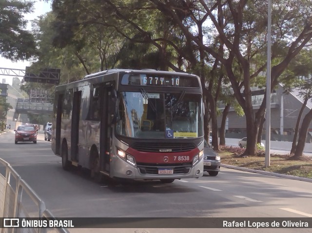 Transwolff Transportes e Turismo 7 8538 na cidade de São Paulo, São Paulo, Brasil, por Rafael Lopes de Oliveira. Número da foto: #9951332.