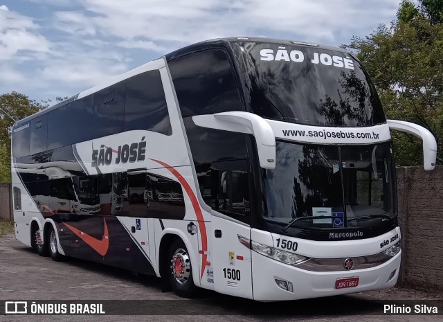 Expresso São José 1500 na cidade de Tramandaí, Rio Grande do Sul, Brasil, por Plinio Silva. Número da foto: #9952158.