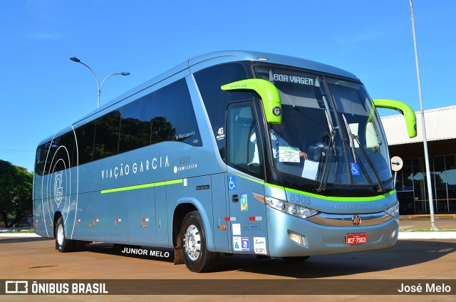Viação Garcia 8305 na cidade de Maringá, Paraná, Brasil, por José Melo. Número da foto: #9953152.