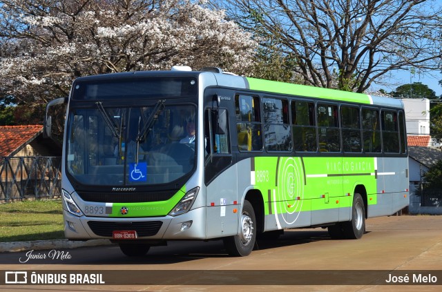 Viação Garcia 8893 na cidade de Maringá, Paraná, Brasil, por José Melo. Número da foto: #9954238.