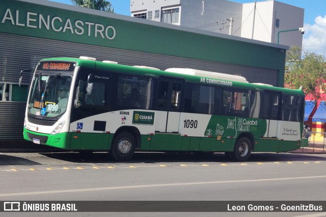 Viação Paraense Cuiabá Transportes 1090 na cidade de Cuiabá, Mato Grosso, Brasil, por Leon Gomes. Número da foto: #9951256.