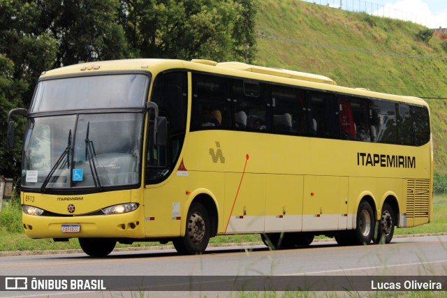 Viação Itapemirim 8913 na cidade de Muriaé, Minas Gerais, Brasil, por Lucas Oliveira. ID da foto: 9953193.