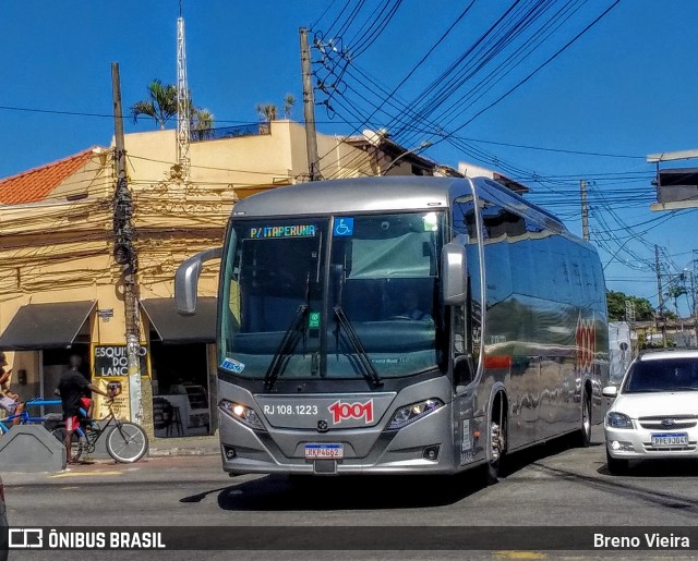 Auto Viação 1001 RJ 108.1223 na cidade de Campos dos Goytacazes, Rio de Janeiro, Brasil, por Breno Vieira. ID da foto: 9953396.