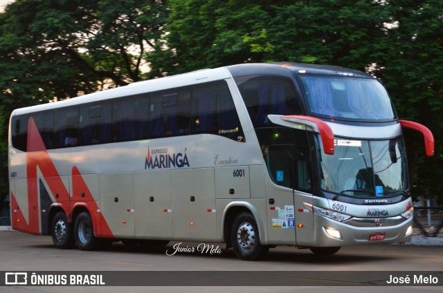 Expresso Maringá 6001 na cidade de Maringá, Paraná, Brasil, por José Melo. ID da foto: 9953749.