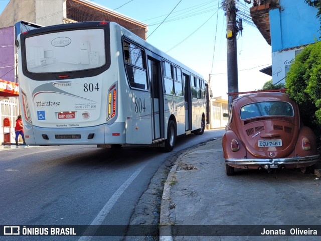 Auto Ônibus Moratense 804 na cidade de Francisco Morato, São Paulo, Brasil, por Jonata  Oliveira. ID da foto: 9951792.