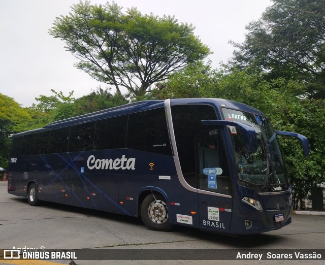 Viação Cometa 721512 na cidade de São Paulo, São Paulo, Brasil, por Andrey  Soares Vassão. ID da foto: 9952509.