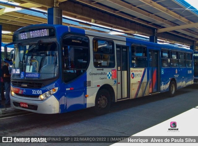 Transportes Capellini 33.108 na cidade de Campinas, São Paulo, Brasil, por Henrique Alves de Paula Silva. Número da foto: #9954250.