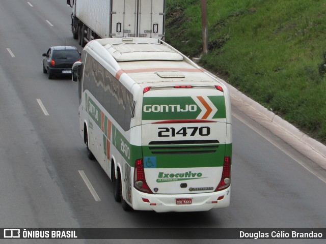 Empresa Gontijo de Transportes 21470 na cidade de Belo Horizonte, Minas Gerais, Brasil, por Douglas Célio Brandao. ID da foto: 9952003.