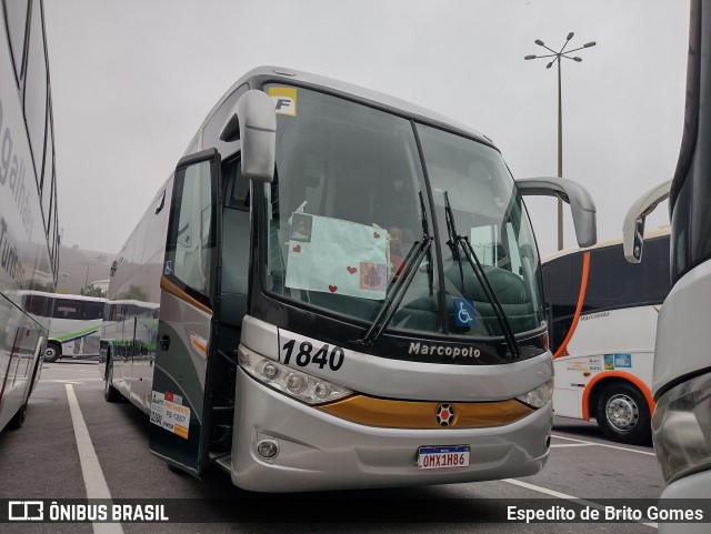 Ônibus Particulares 1840 na cidade de Aparecida, São Paulo, Brasil, por Espedito de Brito Gomes. Número da foto: #9952475.