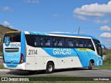 Viação Nossa Senhora das Graças 2114 na cidade de Juiz de Fora, Minas Gerais, Brasil, por Luiz Krolman. ID da foto: :id.