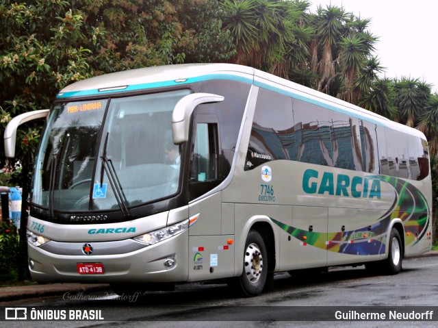 Viação Garcia 7746 na cidade de Curitiba, Paraná, Brasil, por Guilherme Neudorff. Número da foto: #9955993.