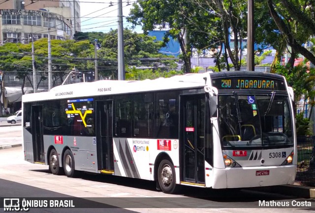 Next Mobilidade - ABC Sistema de Transporte 5308 na cidade de Diadema, São Paulo, Brasil, por Matheus Costa. Número da foto: #9954613.