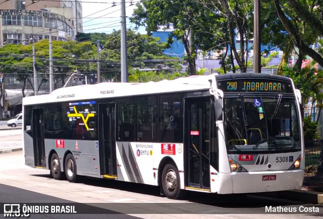 Next Mobilidade - ABC Sistema de Transporte 5308 na cidade de Diadema, São Paulo, Brasil, por Matheus Costa. ID da foto: 9954613.