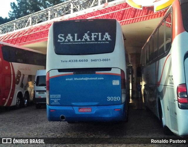 Saláfia Transportes 3020 na cidade de São Carlos, São Paulo, Brasil, por Ronaldo Pastore. ID da foto: 9954699.