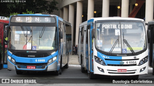 Transwolff Transportes e Turismo 6 6999 na cidade de São Paulo, São Paulo, Brasil, por Busologia Gabrielística. Número da foto: #9883019.