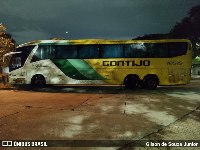 Empresa Gontijo de Transportes 16515 na cidade de São Paulo, São Paulo, Brasil, por Gilson de Souza Junior. ID da foto: 9881424.