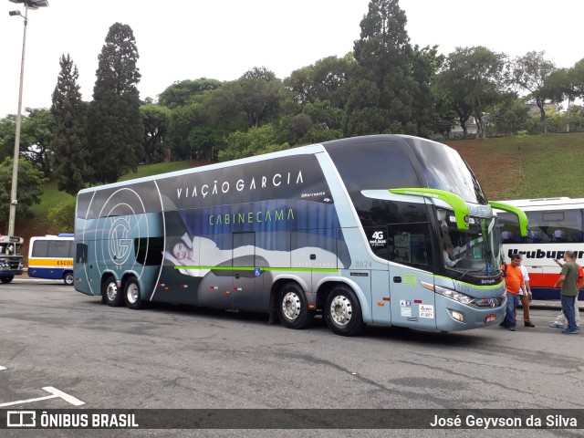 Viação Garcia 8624 na cidade de São Paulo, São Paulo, Brasil, por José Geyvson da Silva. Número da foto: #9883096.