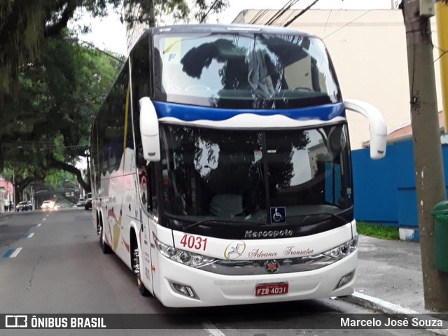 Advance Transatur 4031 na cidade de São José dos Campos, São Paulo, Brasil, por Marcelo José Souza. Número da foto: #9881568.