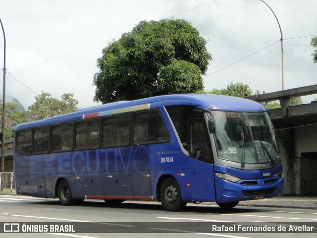 Expresso Pégaso D87824 na cidade de Rio de Janeiro, Rio de Janeiro, Brasil, por Rafael Fernandes de Avellar. ID da foto: 9883154.