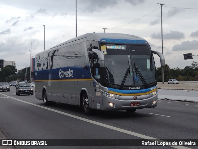 Viação Cometa 18545 na cidade de São Paulo, São Paulo, Brasil, por Rafael Lopes de Oliveira. ID da foto: 9883549.