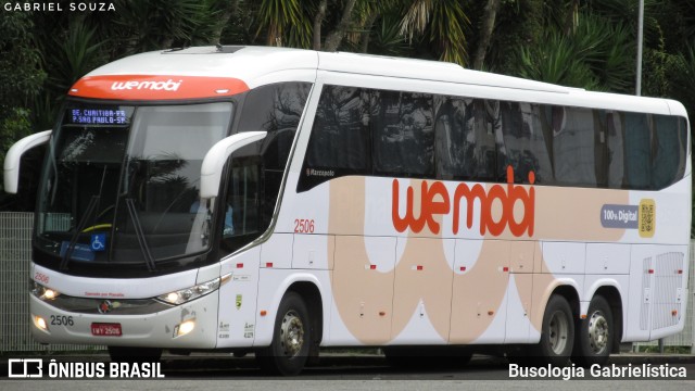 We Mobi 2506 na cidade de Curitiba, Paraná, Brasil, por Busologia Gabrielística. Número da foto: #9881943.