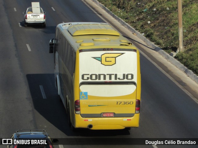 Empresa Gontijo de Transportes 17360 na cidade de Belo Horizonte, Minas Gerais, Brasil, por Douglas Célio Brandao. Número da foto: #9883731.