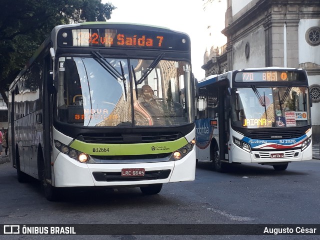 Viação Pavunense B32664 na cidade de Rio de Janeiro, Rio de Janeiro, Brasil, por Augusto César. Número da foto: #9883817.