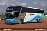 Viação Xavante 18200 na cidade de Ribeirão Cascalheira, Mato Grosso, Brasil, por Flavio Rodrigues Silva. Número da foto: #9882621.
