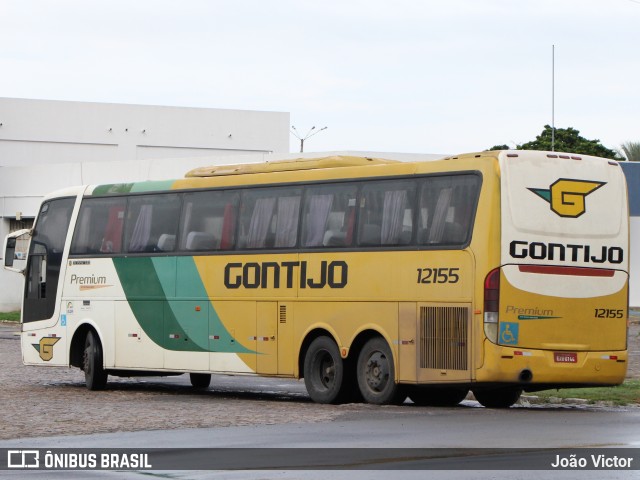 Empresa Gontijo de Transportes 12155 na cidade de Petrolina, Pernambuco, Brasil, por João Victor. ID da foto: 9958917.