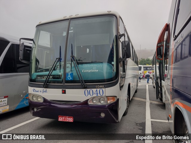 Ônibus Particulares 0040 na cidade de Aparecida, São Paulo, Brasil, por Espedito de Brito Gomes. ID da foto: 9959798.