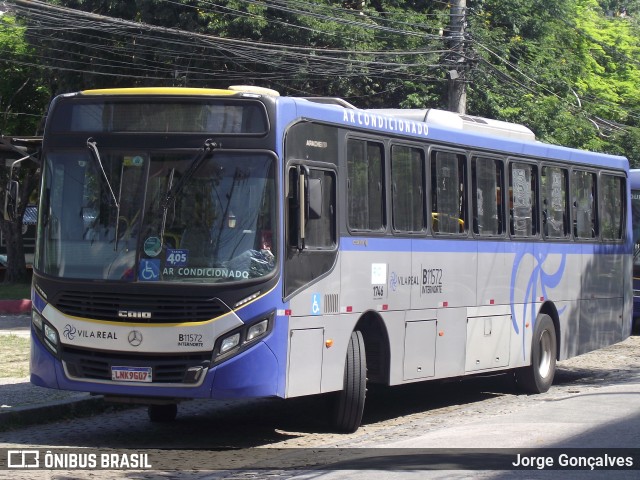 Viação Vila Real B11572 na cidade de Rio de Janeiro, Rio de Janeiro, Brasil, por Jorge Gonçalves. Número da foto: #9959628.