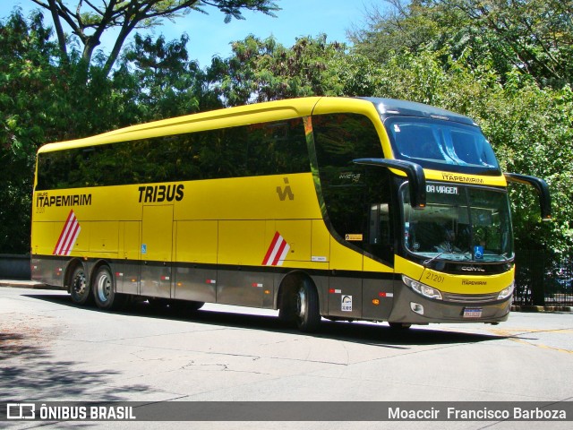 Viação Itapemirim 21201 na cidade de São Paulo, São Paulo, Brasil, por Moaccir  Francisco Barboza. Número da foto: #9957758.