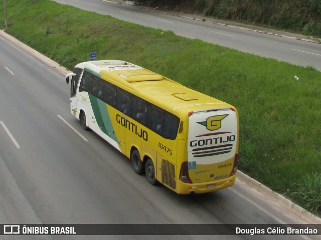 Empresa Gontijo de Transportes 18475 na cidade de Belo Horizonte, Minas Gerais, Brasil, por Douglas Célio Brandao. ID da foto: 9958401.