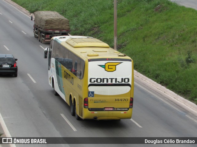 Empresa Gontijo de Transportes 14470 na cidade de Belo Horizonte, Minas Gerais, Brasil, por Douglas Célio Brandao. Número da foto: #9958746.