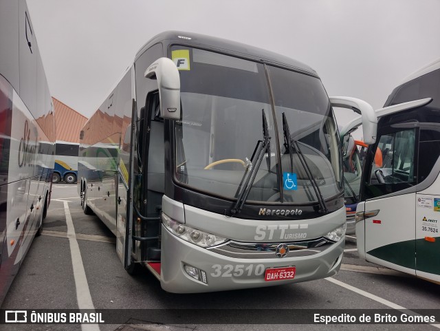 STT - Santa Tereza Transportes e Turismo 32510 na cidade de Aparecida, São Paulo, Brasil, por Espedito de Brito Gomes. ID da foto: 9959818.