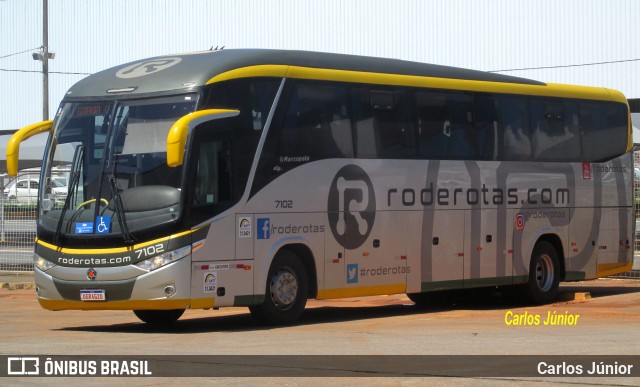 RodeRotas - Rotas de Viação do Triângulo 7102 na cidade de Goiânia, Goiás, Brasil, por Carlos Júnior. Número da foto: #9958544.